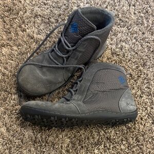 Columbia Women's Black and Blue Outdoor Boots